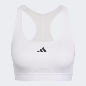 Adidas Powerreact Medium-Support Black Brassiere