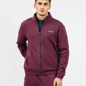 Brumano Tracksuit Jacket With Mock Neck