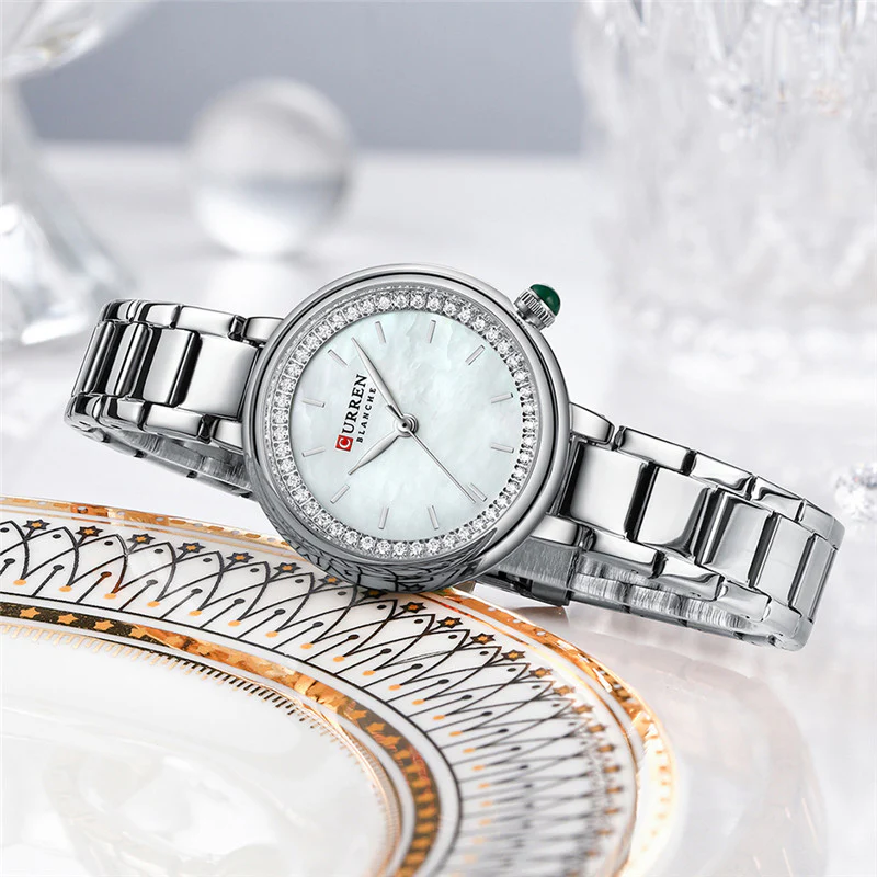 CURREN 9089 Women’s Stainless Steel Wrist Watch (2)
