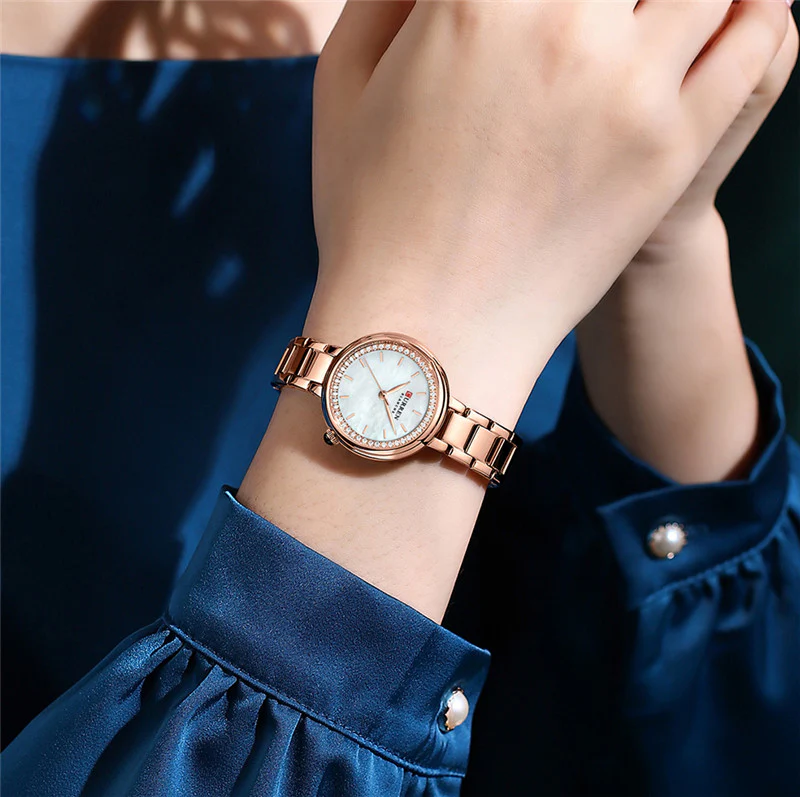 CURREN 9089 Women’s Stainless Steel Wrist Watch (4)