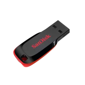 Sandisk  Cruzer Blade (SDCZ50-032G-B35) USB Flash Drive - 32GB (Red)