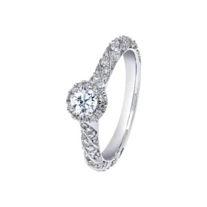 Damas 0.3 Carat Diamond Engagement Ring