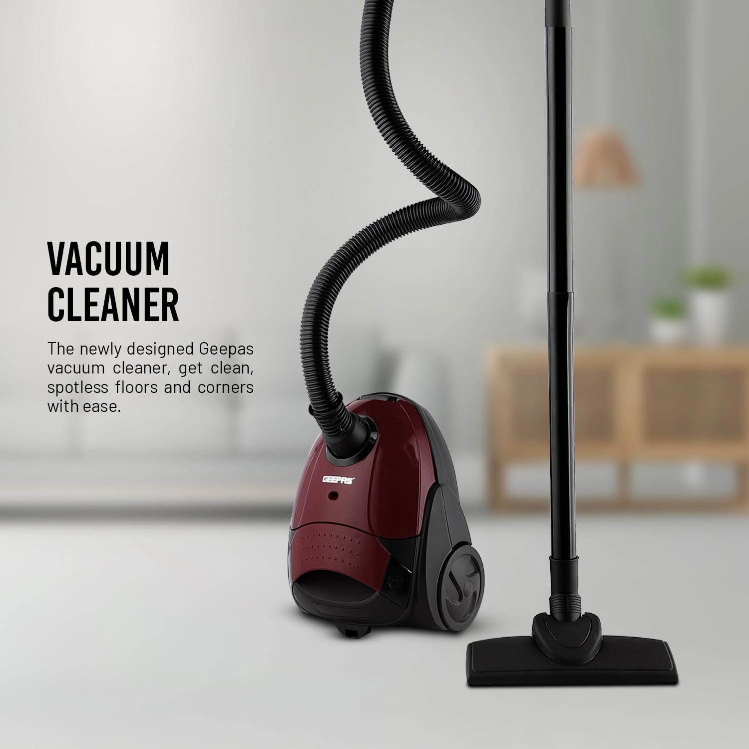 Geepas GVC2594 Vacuum Cleaner with Dust Bag (1)