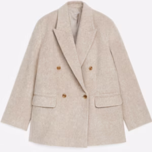 H&M Gery Ladies' Brushed Woolmix Blazer 