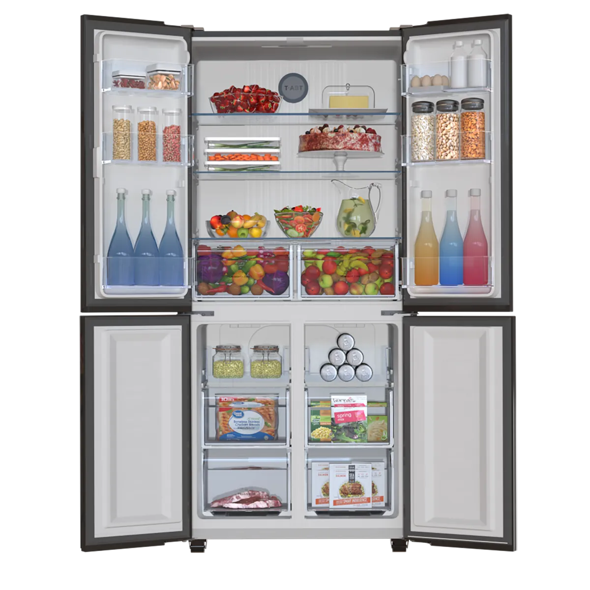 Haier HRF-578TBG T-Door Refrigerator (5)