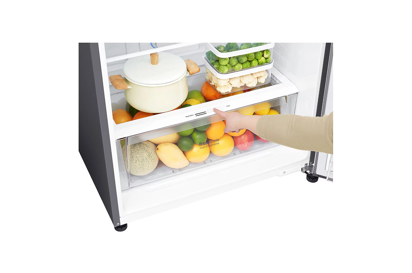 LG 592L Double Door Refrigerator GR-H842HL (1)