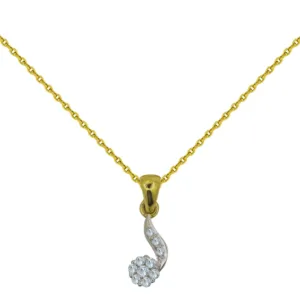 Orage 18K Gold Diamond Pendant D-6518