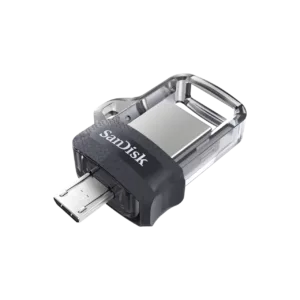 Sandisk Ultra SDDD3-032G-G46 Dual Drive M3.0/OTG Flashdrive Transparent