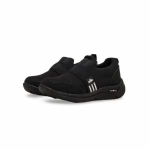 Stylo Black Boys' Casual Canvas Trainer Shoes (Model KD2327)