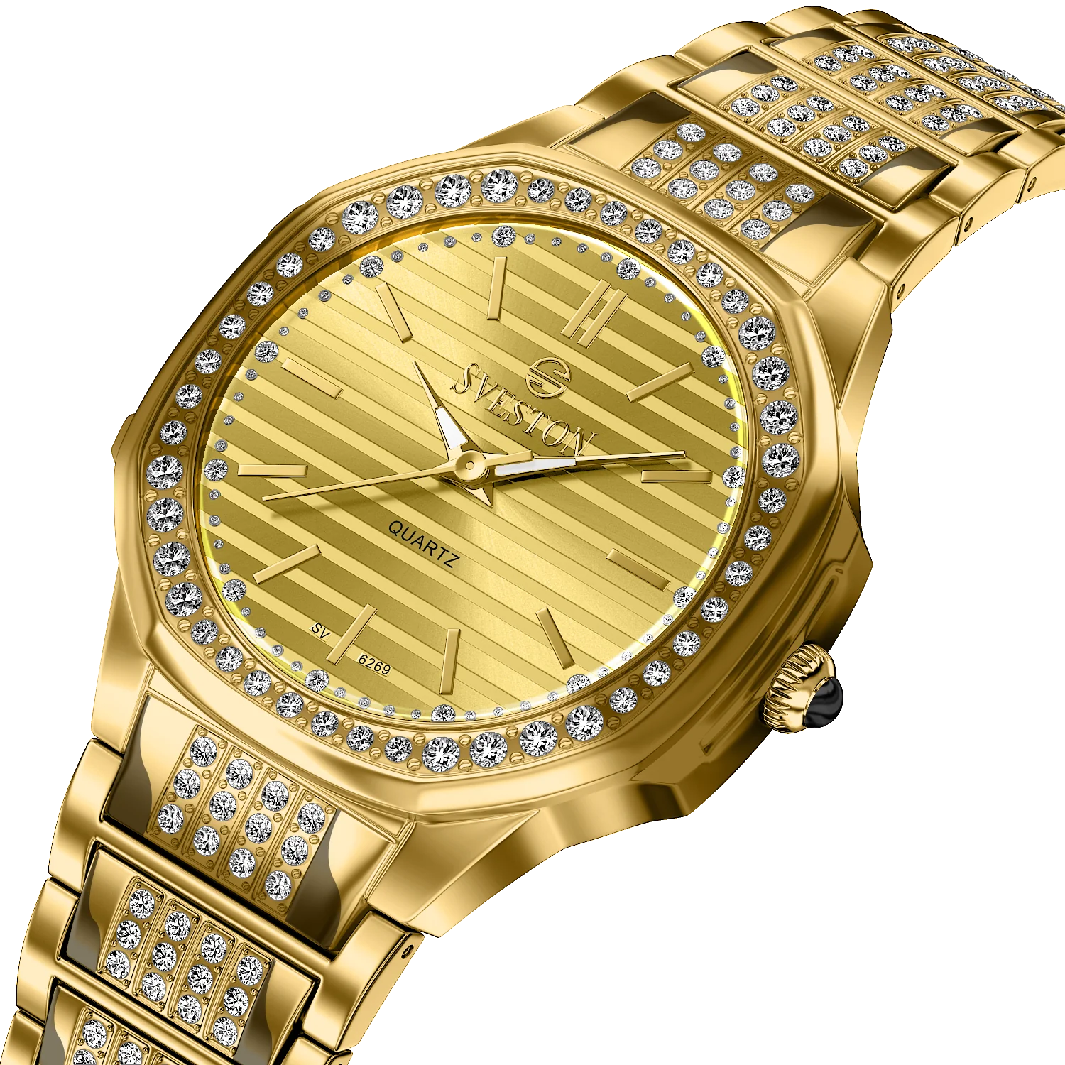 Sveston Glitz SV-6269-F Women’s Wrist Watch (3)