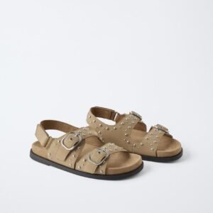 ZARA Children's Sendals with Buckle Brown