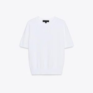 ZARA Ladies' Basic Short Sleeve Sweater