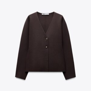 ZARA Ladies' Knit Wrap Cardigan