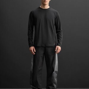 ZARA Men's Basic Training Long Sleeve T-Shirt