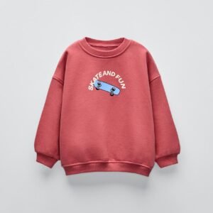ZARA SKATE BABIES' SWEATSHIRT PINK