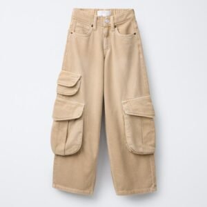 Zara Multi-Pocket Cargo Children's Jeans Trousers