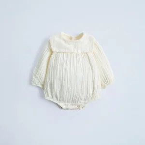 Zara's Long Sleeves Babies' Bodysuit White